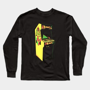 Q Bert Retro Arcade Game 2.0 Long Sleeve T-Shirt